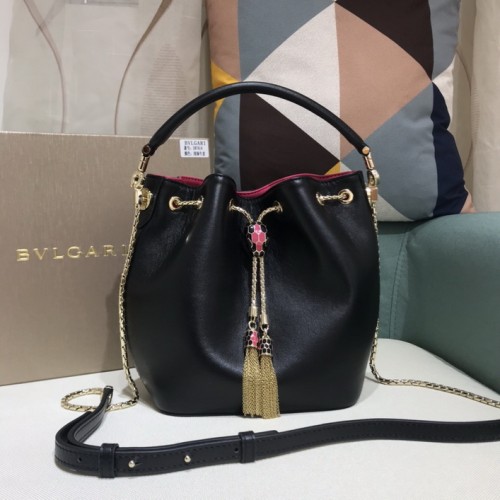 Bvlgari Serpenti Forever Bucket Bag B287614 Black Bvlgari Serpenti Forever Bucket Bag B287614 Black