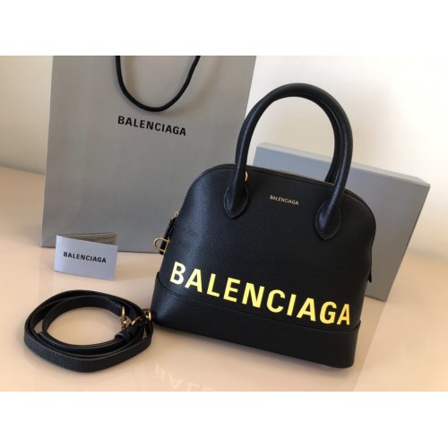 Balenciaga Shell Bag 902680 Black/Yellow Balenciaga Shell Bag 902680 Black/Yellow