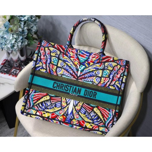 Dior Book Tote Large Canvas Butterfly Bag Dior Book Tote Large Canvas Butterfly Bag