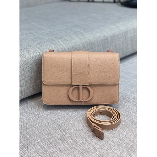 Dior 30 Montaigne Bag Ultramatte Grained Calfskin In Apricot Dior 30 Montaigne Bag Ultramatte Grained Calfskin In Apricot