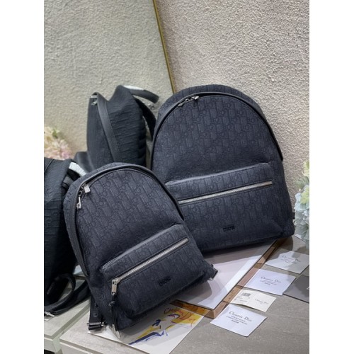 Dior Oblique Jacquard Black Rider Backpack Dior Oblique Jacquard Black Rider Backpack