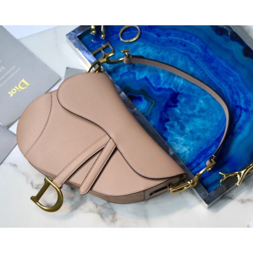 Dior Oblique Saddle Bag Leather Pink Dior Oblique Saddle Bag Leather Pink