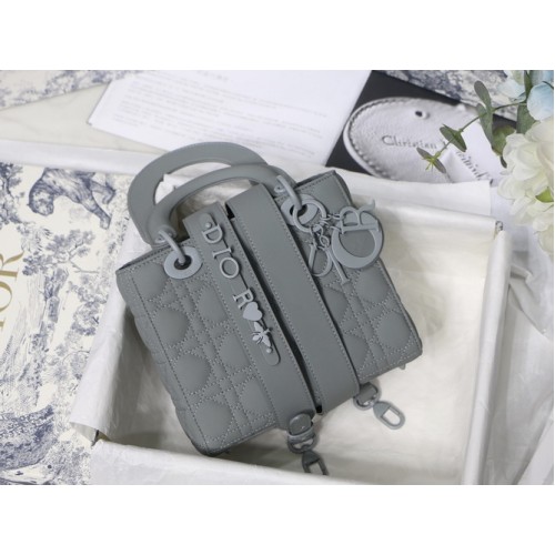 Dior My ABCDior Bag Ultra-matte Calfskin Dark Grey Dior My ABCDior Bag Ultra-matte Calfskin Dark Grey