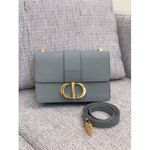Dior 30 Montaigne Bag Ultramatte Grained Calfskin In Grey/G Dior 30 Montaigne Bag Ultramatte Grained Calfskin In Grey/G