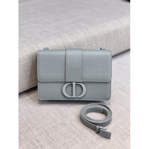 Dior 30 Montaigne Bag Ultramatte Grained Calfskin In Grey Dior 30 Montaigne Bag Ultramatte Grained Calfskin In Grey