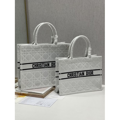 Dior Book Tote Velvet White Rhombus Dior Book Tote Velvet White Rhombus