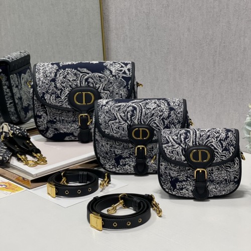 Dior Bobby Bag Blue Toile de Jouy Reverse Jacquard Dior Bobby Bag Blue Toile de Jouy Reverse Jacquard