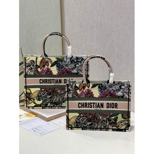 Dior Book Tote Fuyuan Flower Dior Book Tote Fuyuan Flower