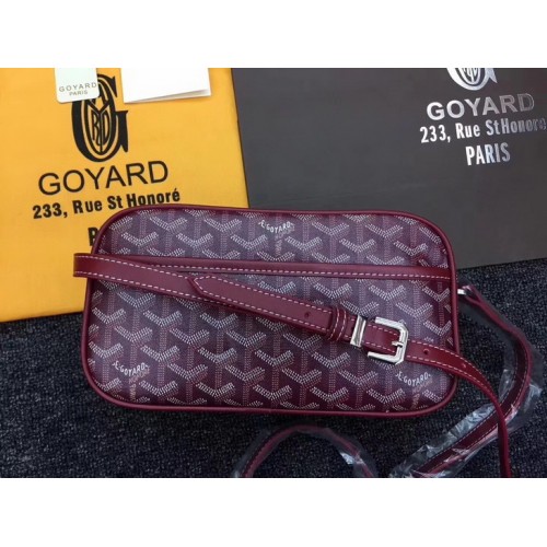 Goyard Camera Bag Wine Red Goyard Camera Bag Wine Red