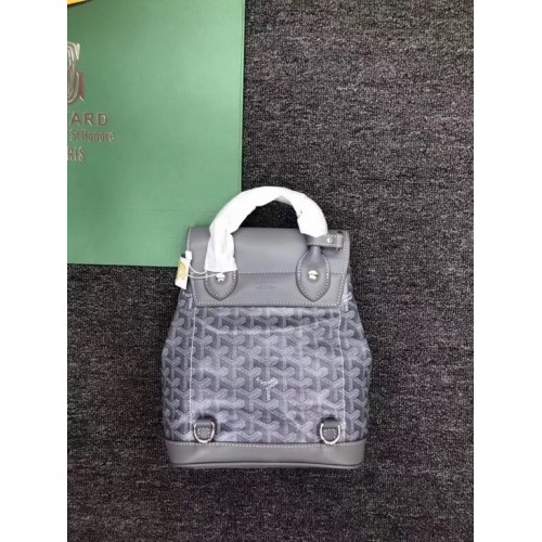 Goyard Alpin Coated MM Canvas Backpack Light Grey Goyard Alpin Coated MM Canvas Backpack Light Grey