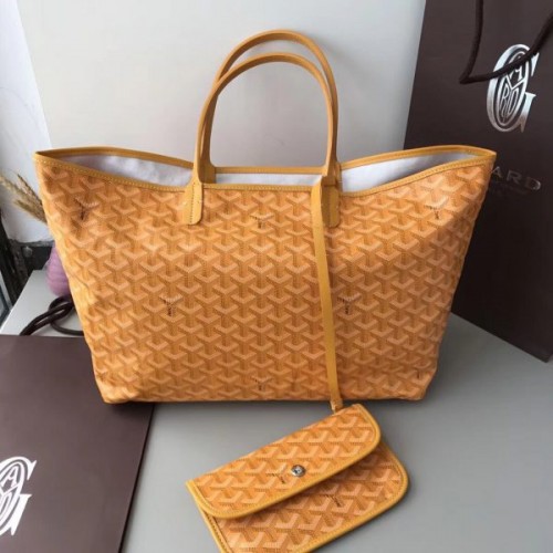 Goyard Saint Louis MM Tote Bag Orange Goyard Saint Louis MM Tote Bag Orange