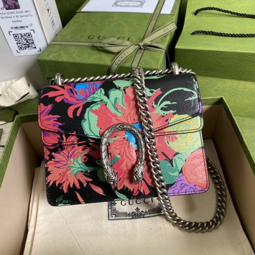 Gucci Dionysus leather mini bag 421970 Black Leather Print Gucci Dionysus leather mini bag 421970 Black Leather Print