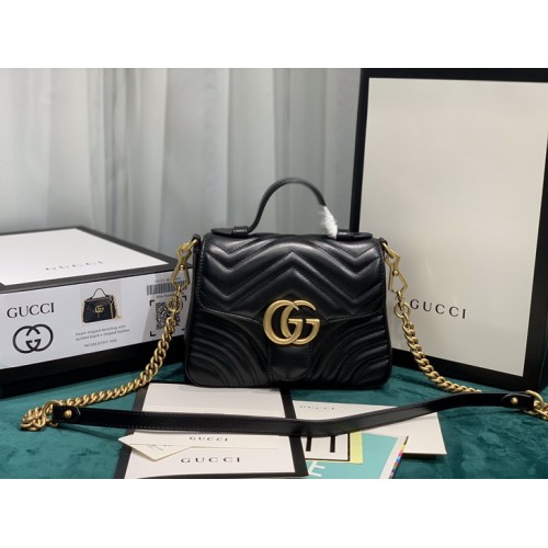 Gucci GG Marmont shoulder bag 547260 Black Gucci GG Marmont shoulder bag 547260 Black