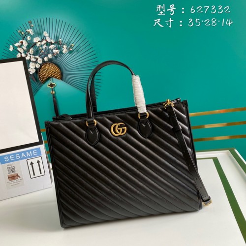 Gucci GG Marmont Top-handle Tote Bag 627332 Black Gucci GG Marmont Top-handle Tote Bag 627332 Black