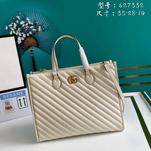 Gucci GG Marmont Top-handle Tote Bag 627332 White Gucci GG Marmont Top-handle Tote Bag 627332 White