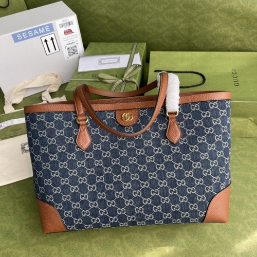 Gucci Ophidia GG Medium Tote 631685 Denim Gucci Ophidia GG Medium Tote 631685 Denim