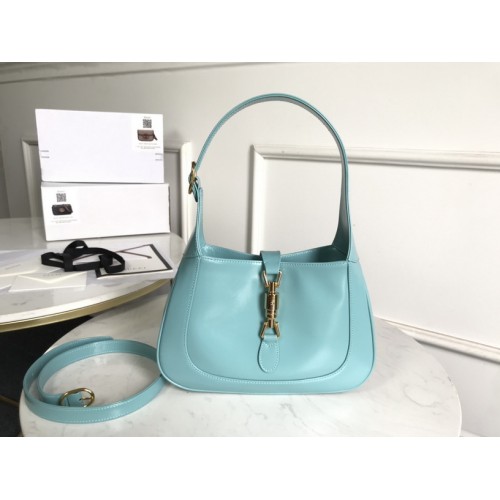 Gucci Jackie 1961 Small Hobo Bag 636709 Light Blue Gucci Jackie 1961 Small Hobo Bag 636709 Light Blue