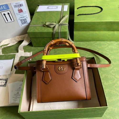 Gucci Diana Mini Tote Bag 655661 Brown Gucci Diana Mini Tote Bag 655661 Brown