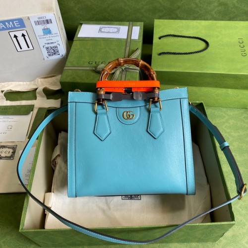 Gucci Diana Small Tote Bag 660195 Blue Gucci Diana Small Tote Bag 660195 Blue