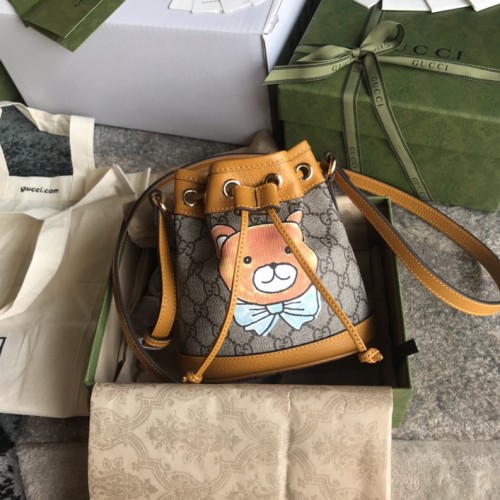 Gucci Exo’s Kai Partners Ophidia Leather Bucket Bags 660304 Gucci Exo’s Kai Partners Ophidia Leather Bucket Bags 660304