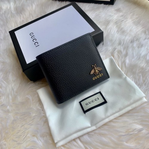 Gucci Animalier Leather Black Wallet 523664 Gucci Animalier Leather Black Wallet 523664