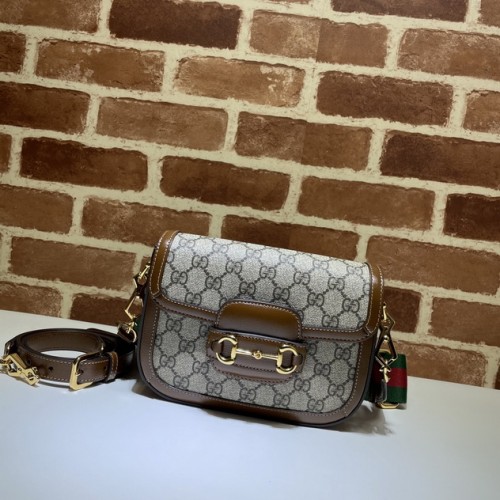 Gucci 1955 Horsebit Mini Bag 658574 Brown Gucci 1955 Horsebit Mini Bag 658574 Brown