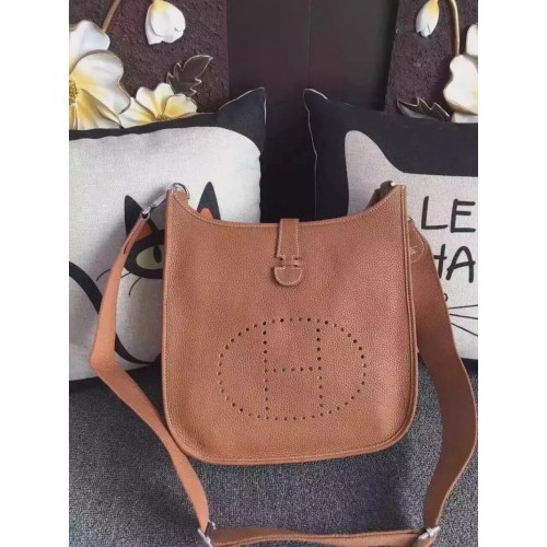 Hermes Evelyne Bag 0719 Khaki Hermes Evelyne Bag 0719 Khaki