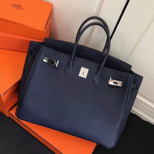 Hermes Birkin Original Togo Leather Dark blue Hermes Birkin Original Togo Leather Dark blue