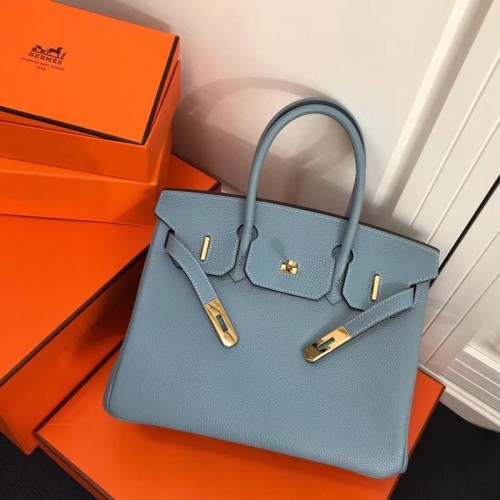 Hermes Birkin Original Togo Leather Light blue Hermes Birkin Original Togo Leather Light blue