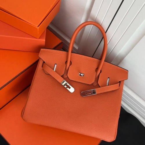 Hermes Birkin Original Togo Leather Orange Hermes Birkin Original Togo Leather Orange