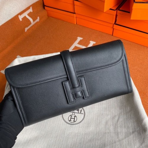 Hermès Jige Elan 29 touch clutch In Black Hermès Jige Elan 29 touch clutch In Black