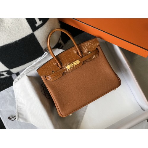 HERMES Togo Matte Alligator Birkin Touch Orange HERMES Togo Matte Alligator Birkin Touch Orange