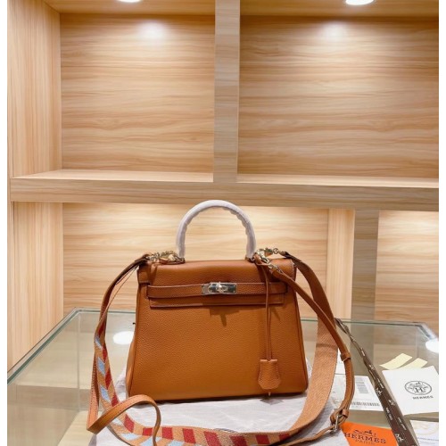 Hermes Kelly Bag 28cm Calfskin Orange Hermes Kelly Bag 28cm Calfskin Orange