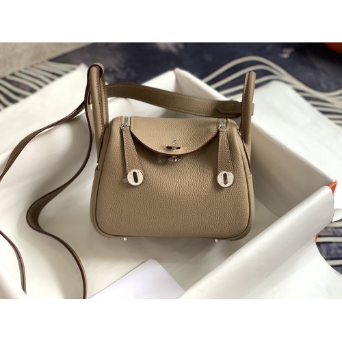 Hermès Mini Lindy Bag Coffee Hermès Mini Lindy Bag Coffee