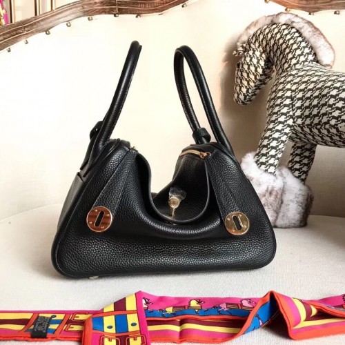 Hermès Lindy Bag Black/Golden Hermès Lindy Bag Black/Golden