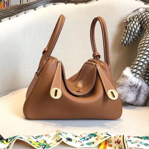 Hermès Lindy Bag Brown/Golden Hermès Lindy Bag Brown/Golden