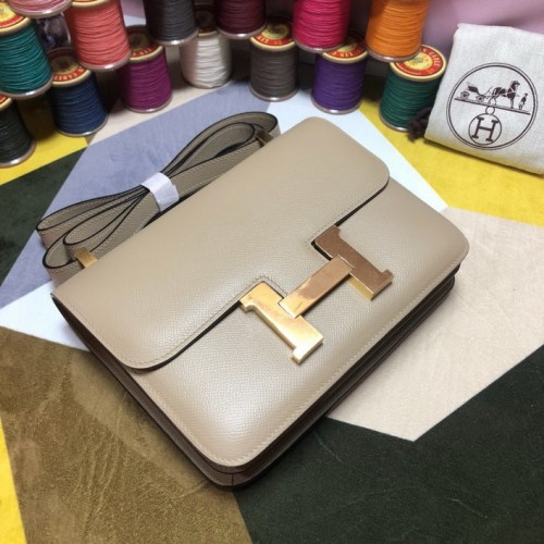 Hermes Constance 23cm(18cm) Bag Beige with Gold Hardware Hermes Constance 23cm(18cm) Bag Beige with Gold Hardware