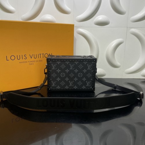 Louis Vuitton Clutch Box Monogram Eclipse Canvas M20251 Louis Vuitton Clutch Box Monogram Eclipse Canvas M20251