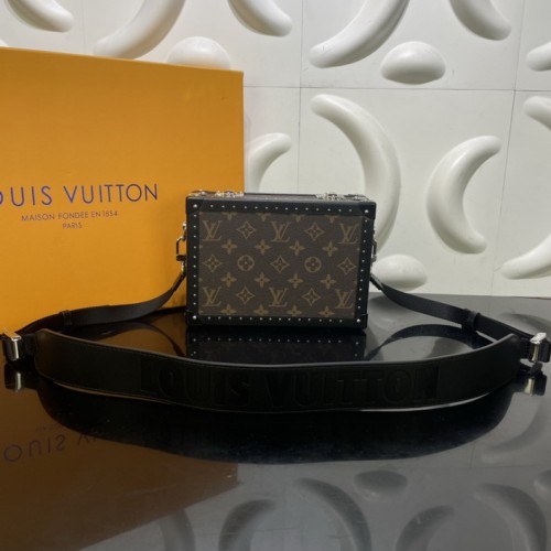 Louis Vuitton Clutch Box Monogram Macassar Canvas M20252 Louis Vuitton Clutch Box Monogram Macassar Canvas M20252
