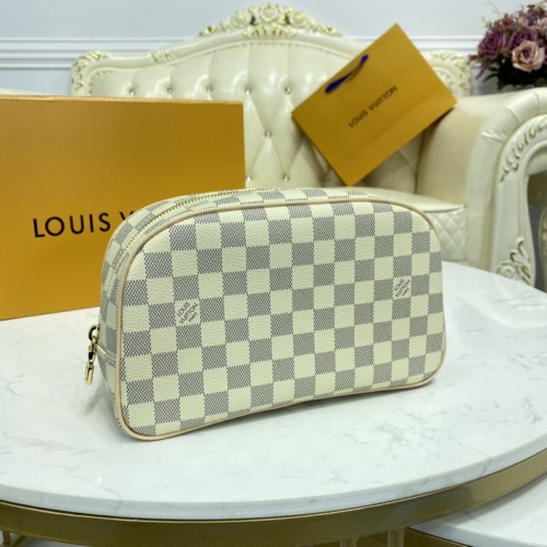 Louis Vuitton Toiletry 25 Bag Damier Azur M41420 Louis Vuitton Toiletry 25 Bag Damier Azur M41420
