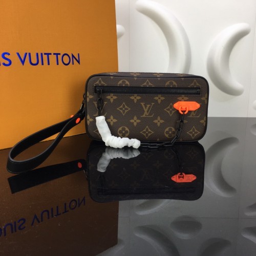 Louis Vuitton Pochette Virgil Abhol M44458 Brown Louis Vuitton Pochette Virgil Abhol M44458 Brown