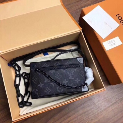 Louis Vuitton Mini Soft Trunk Shoulder Bag M44480 Black Louis Vuitton Mini Soft Trunk Shoulder Bag M44480 Black