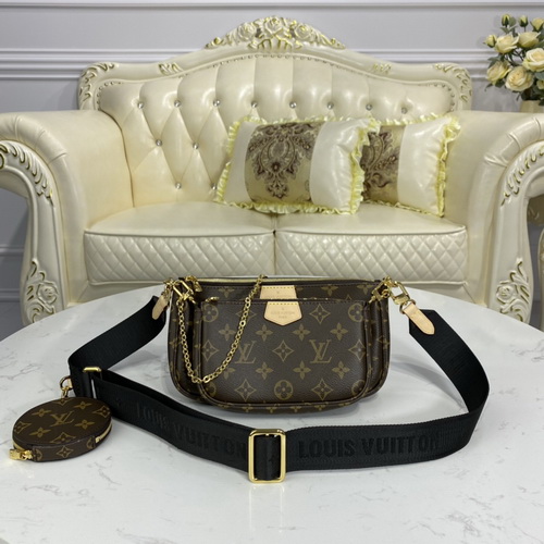 Louis Vuitton Multi Pochette Accessories M44813 Black Louis Vuitton Multi Pochette Accessories M44813 Black