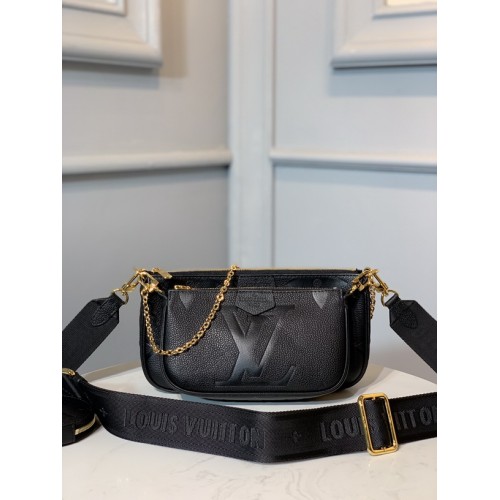 Louis Vuitton Multi Pochette Accessoires Monogram M44813 In Black Louis Vuitton Multi Pochette Accessoires Monogram M44813 In Black