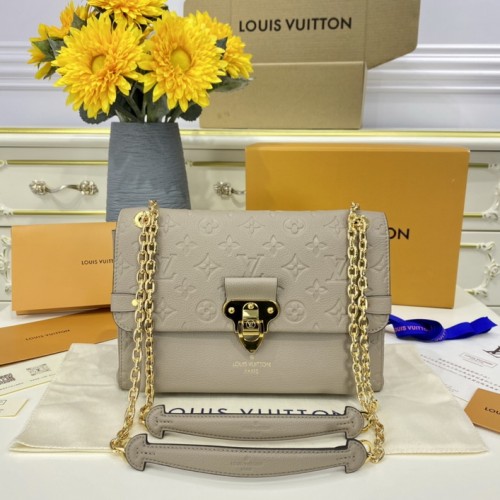 Louis Vuitton Vavin PM Monogram Empreinte Leather M44929 Grey Louis Vuitton Vavin PM Monogram Empreinte Leather M44929 Grey