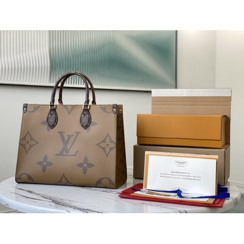 Louis Vuitton Onthego MM Bag Monogram Reverse M45039 Louis Vuitton Onthego MM Bag Monogram Reverse M45039