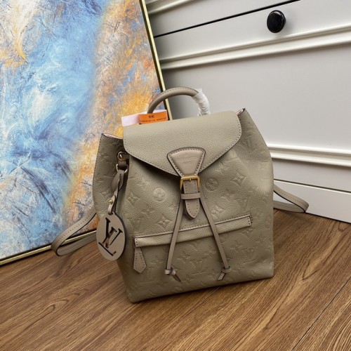 Louis Vuitton Montsouris Backpack Monogram Empreinte M45410 Coffee Louis Vuitton Montsouris Backpack Monogram Empreinte M45410 Coffee