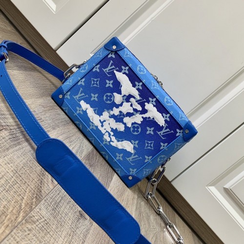 Louis Vuitton Soft Trunk Monogram Other in Blue Louis Vuitton Soft Trunk Monogram Other in Blue