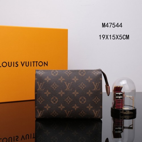 Louis Vuitton Monogram Canvas Toiletry Pouch 19 M47544 Louis Vuitton Monogram Canvas Toiletry Pouch 19 M47544