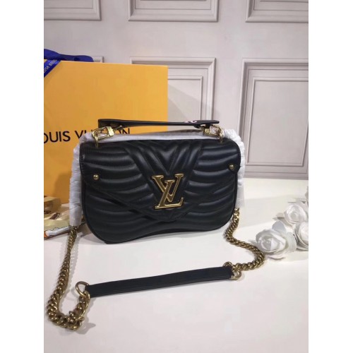 Louis Vuitton New Wave Chain Bag MM M51946 Black Louis Vuitton New Wave Chain Bag MM M51946 Black